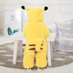 Pijama Infantil Pikachu - Kigurumi Pokémon Amarelo - Imagem 3