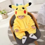 Pijama Infantil Pikachu - Kigurumi Pokémon Amarelo - Imagem 2