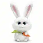 Pelúcia Coelho Pets 30cm Anti-alérgica